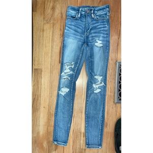 American eagle next level stretch highrise jeans